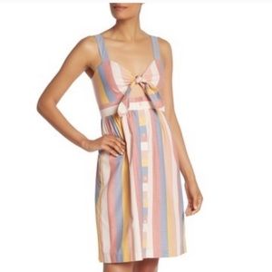 NWT madewell Striped Button Dress